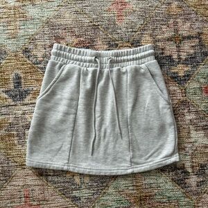 Forever 21 Light Gray Mini Skirt